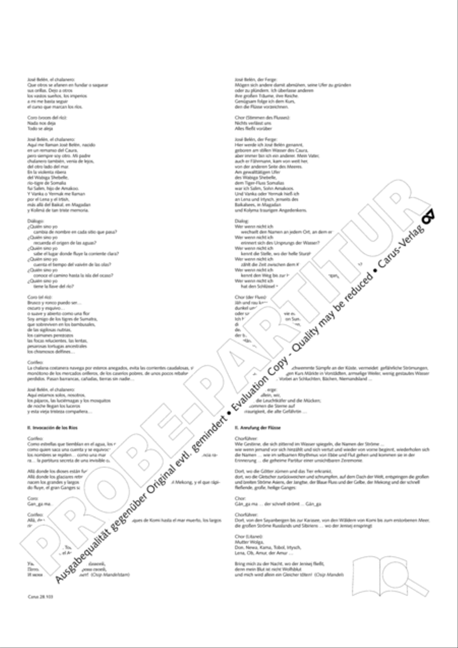 Water 4-Part scores gallery preview page 6