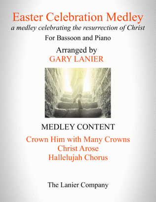 Book cover for EASTER CELEBRATION MEDLEY (for Bassoon and Piano with Bassoon Part)