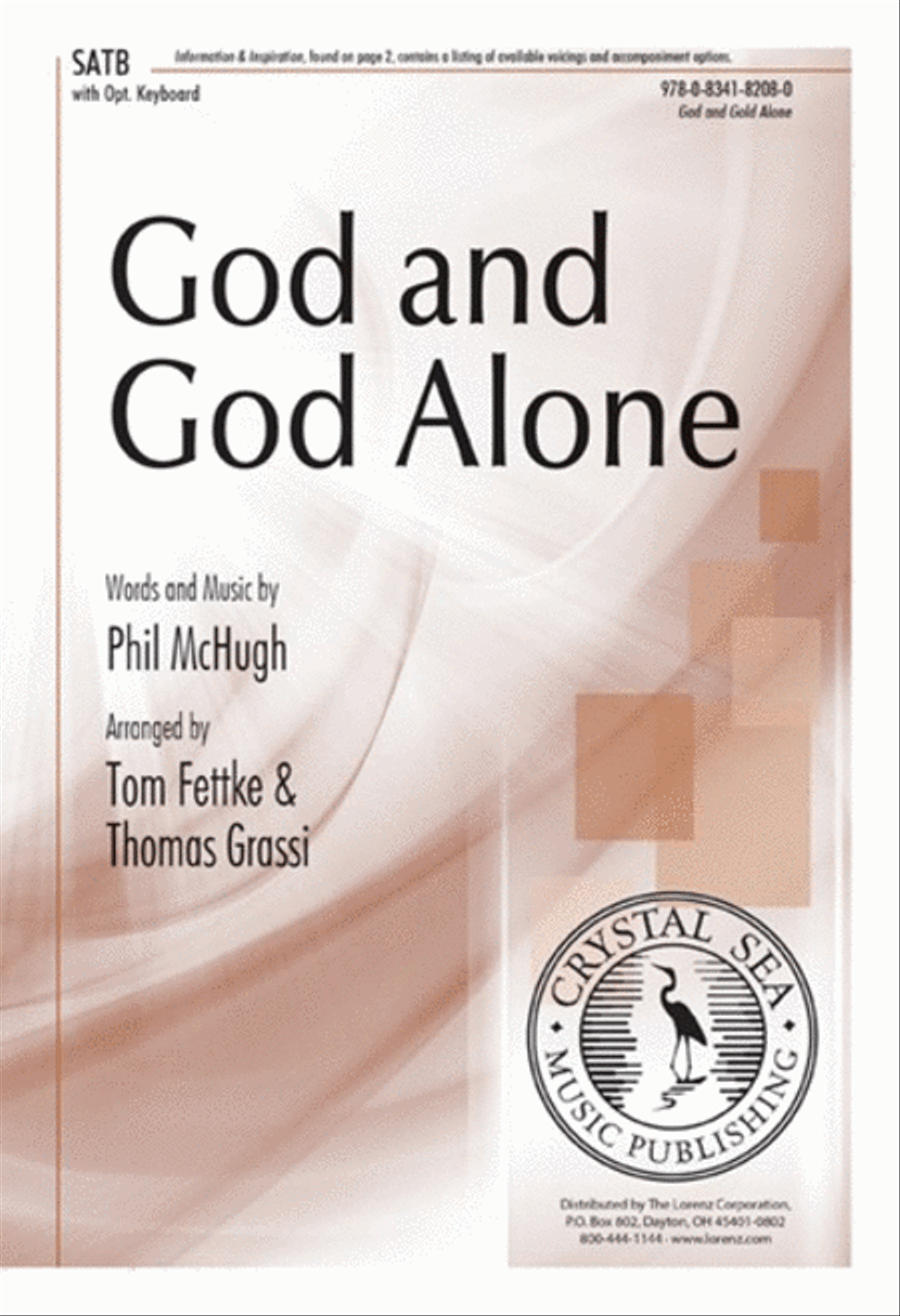 God and God Alone 4-Part scores gallery preview page 1