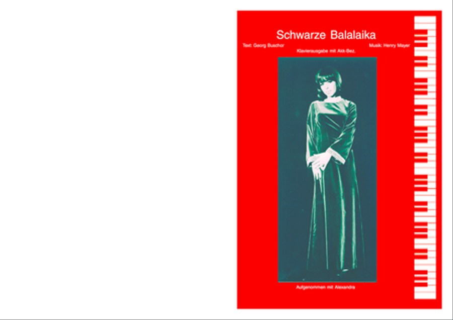Schwarze Balalaika Schwarze Balalaika Voice scores gallery preview page 1