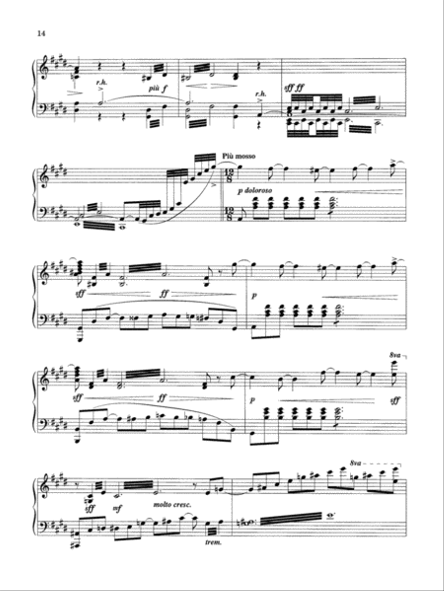 Gretchaninoff: Five Little Pieces, Op. 3 Piano Solo scores gallery preview page 2