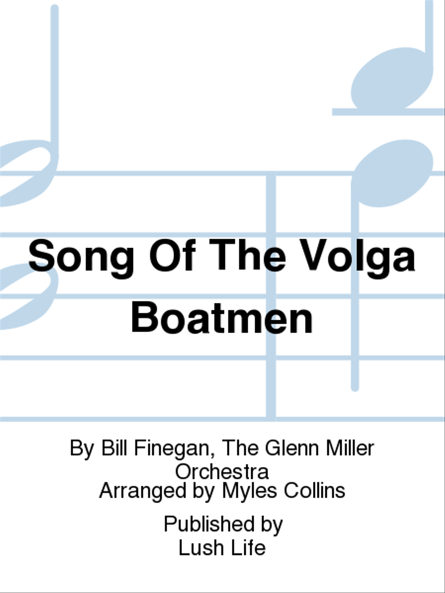 Song Of The Volga Boatmen Big Band scores gallery preview page 1