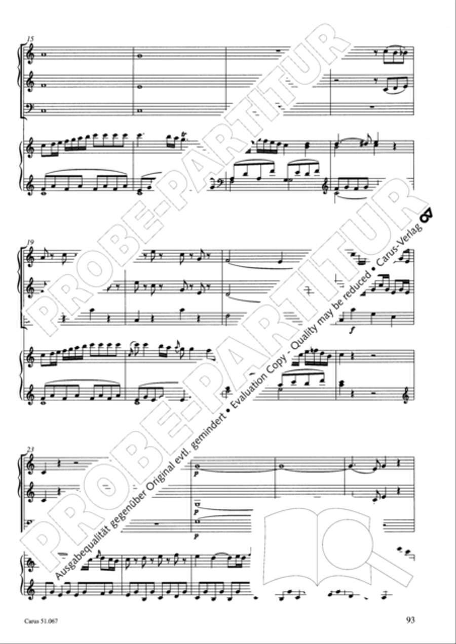 Church Sonatas Collection / Songbook scores gallery preview page 94