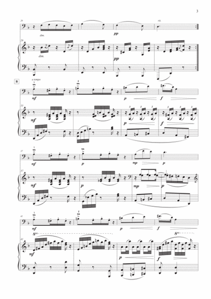 Slavonic Dance Op. 72 No. 2 for Trombone and Piano image number null