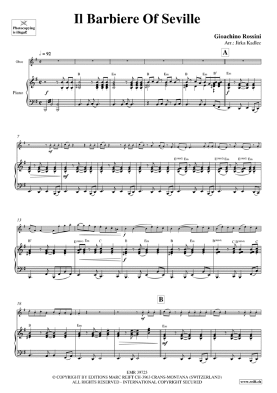 Il Barbiere Of Seville Piano Accompaniment scores gallery preview page 4