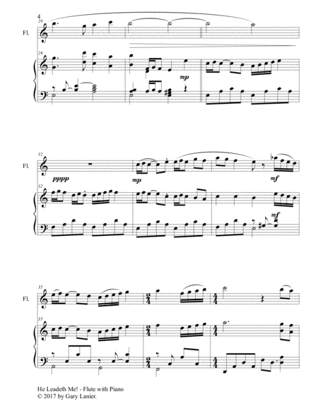 Gospel Hymns for Flute (Flute with Piano Accompaniment) image number null