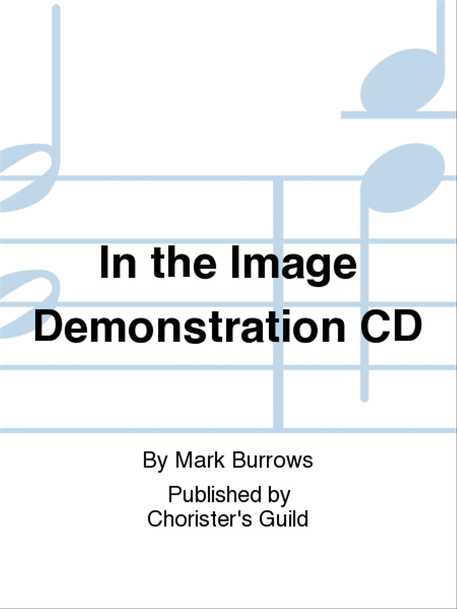 In the Image - Demo Recording Unison Choir scores gallery preview page 1