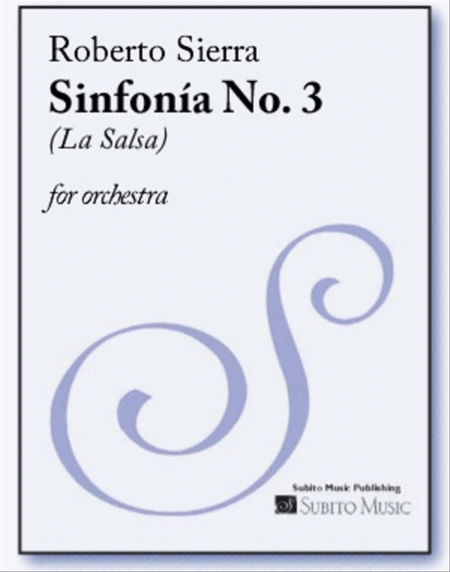 Sinfonía No. 3, La Salsa Orchestra scores gallery preview page 1