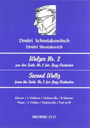 Book cover for Second Waltz (from Jazz Suite No. 2)