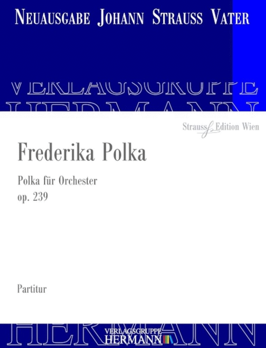 Frederika Polka Op. 239 Orchestra scores gallery preview page 1