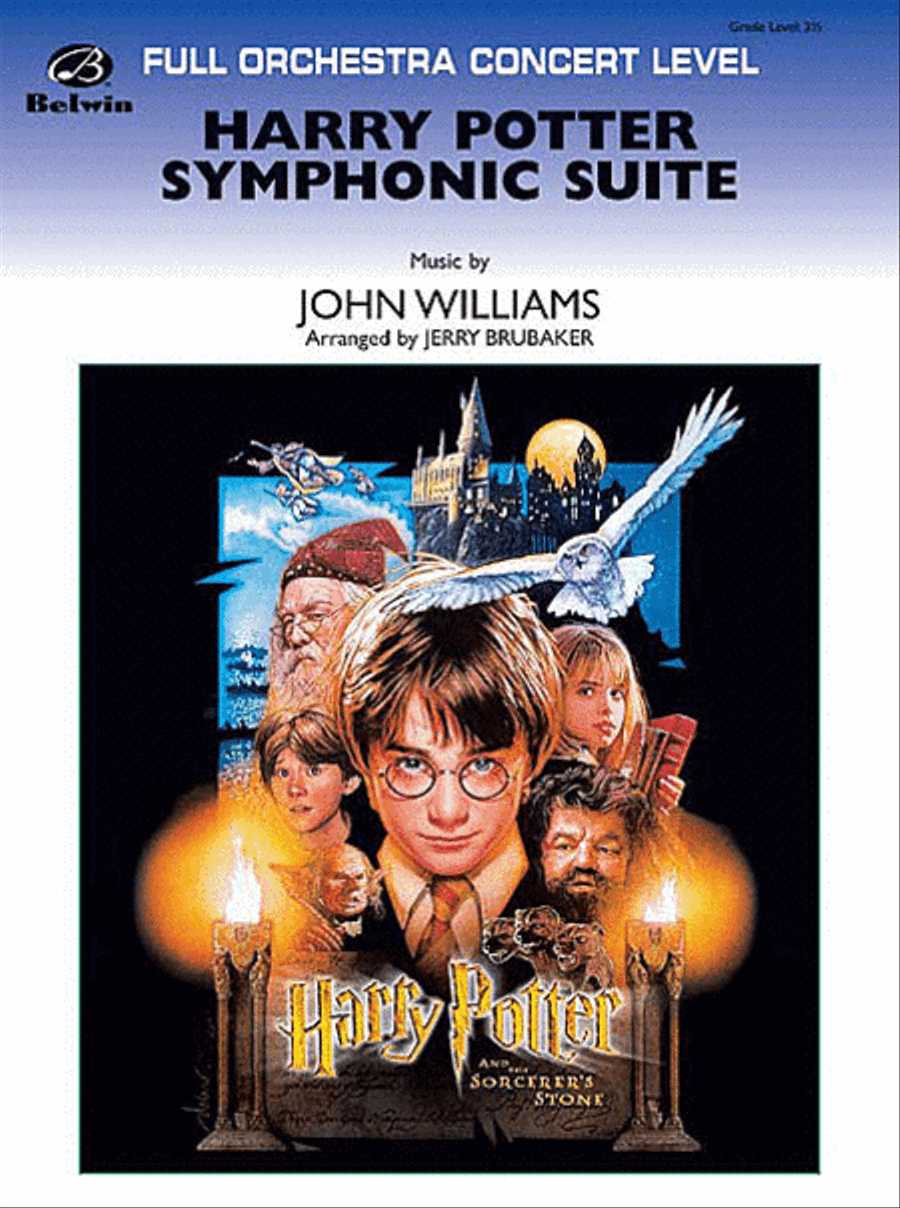 Harry Potter Symphonic Suite Full Orchestra scores gallery preview page 1