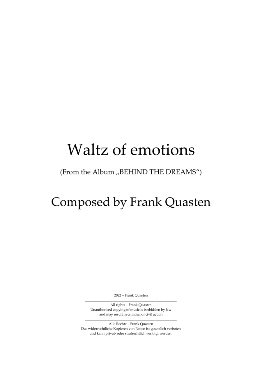 Waltz of emotions Piano Solo scores gallery preview page 1