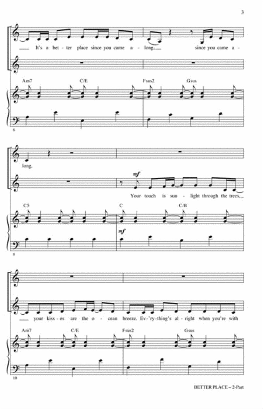 Better Place 2-Part scores gallery preview page 3