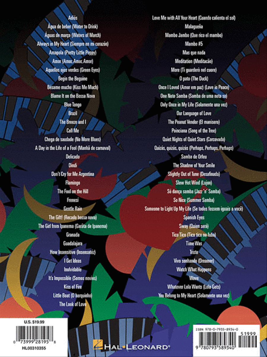 The Best Latin Songs Ever – 3rd Edition Piano, Vocal, Guitar scores gallery preview page 2