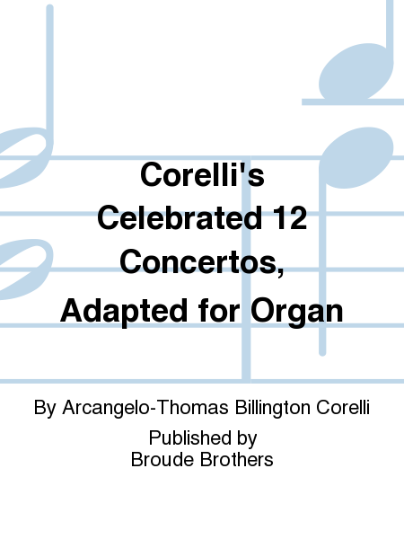 Corelli's Concertos for Organ. PF 94