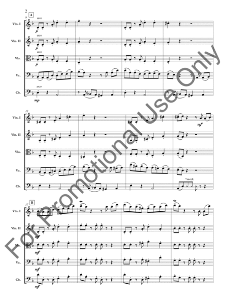 El Choclo (Argentine Tango) Orchestra scores gallery preview page 3