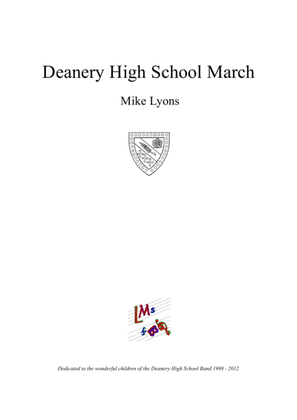 Book cover for Brass Band - The Deanery High School March