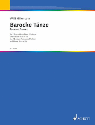 Book cover for Baroque Dances