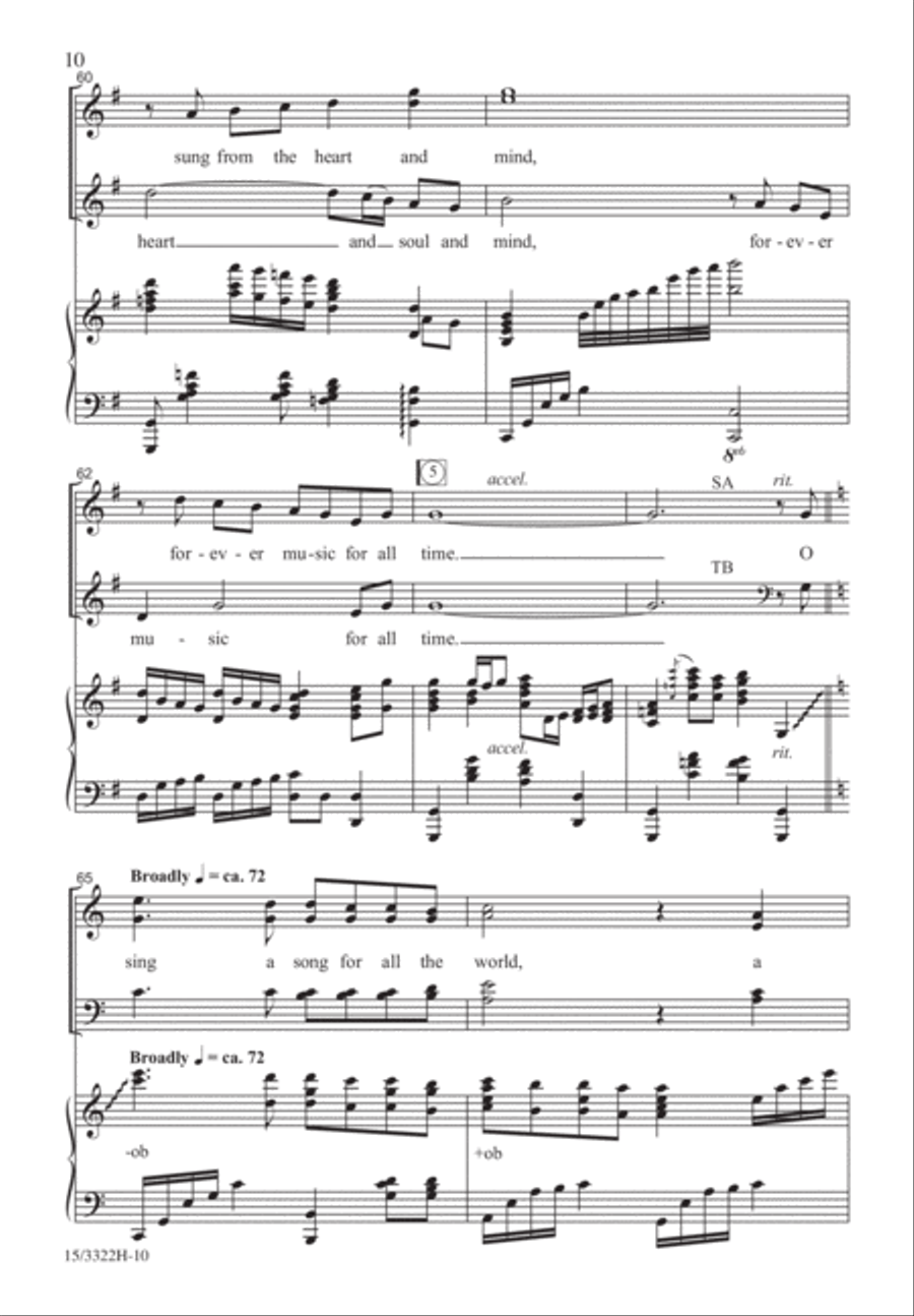 Forever Music Forever Music 4-Part scores gallery preview page 10