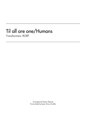 Book cover for Till All Are One