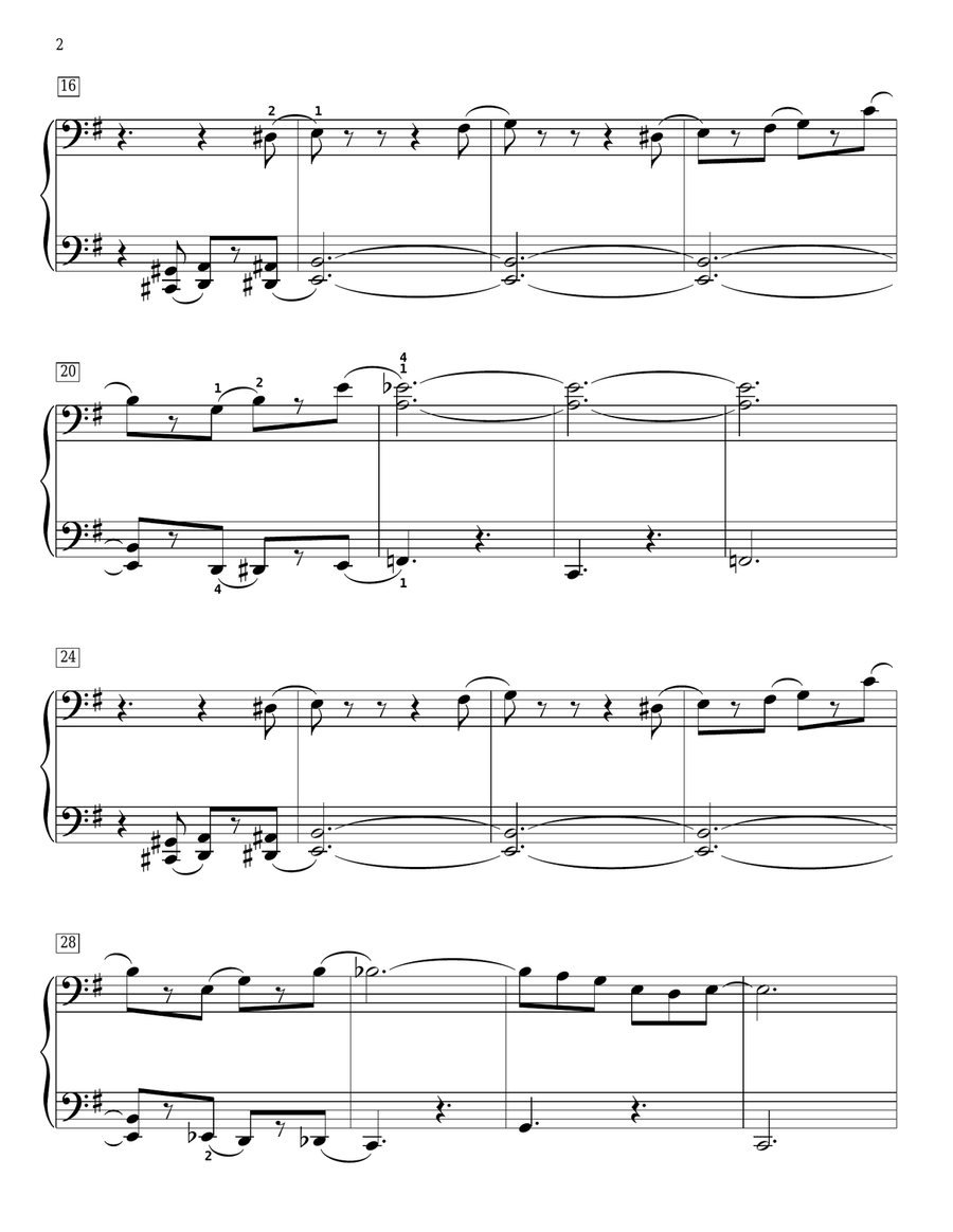 The Pink Panther The Pink Panther Piano Method scores gallery preview page 2