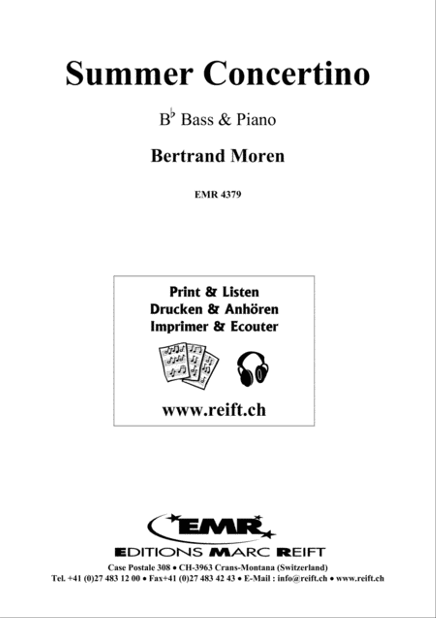 Summer Concertino Voice Solo scores gallery preview page 2