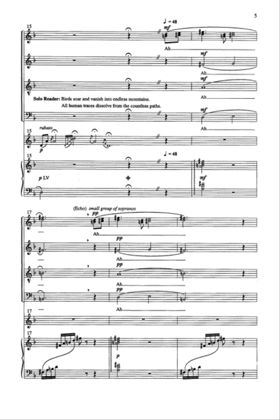 River Snow River Snow 4-Part scores gallery preview page 4