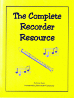 Book cover for Recorder Resource 1 Student Book
