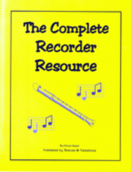 Recorder Resource 1 Student Book
