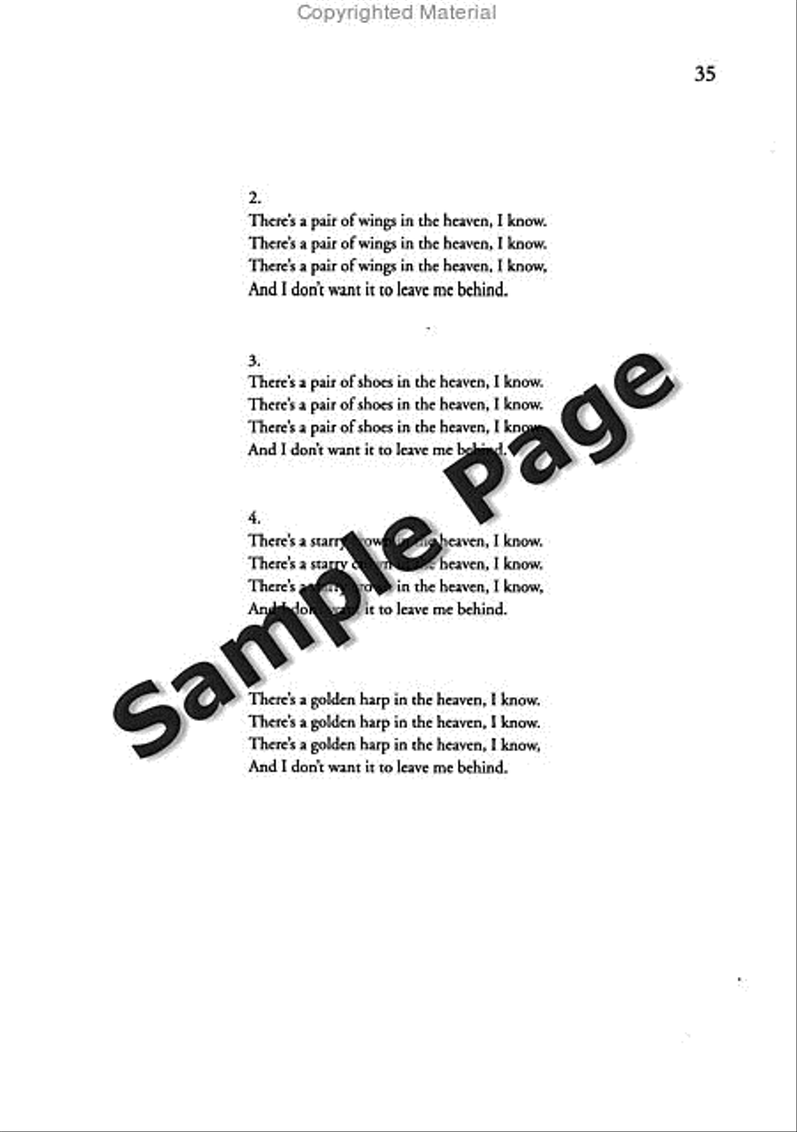 Best of Spirituals & Gospels Acoustic Guitar scores gallery preview page 36