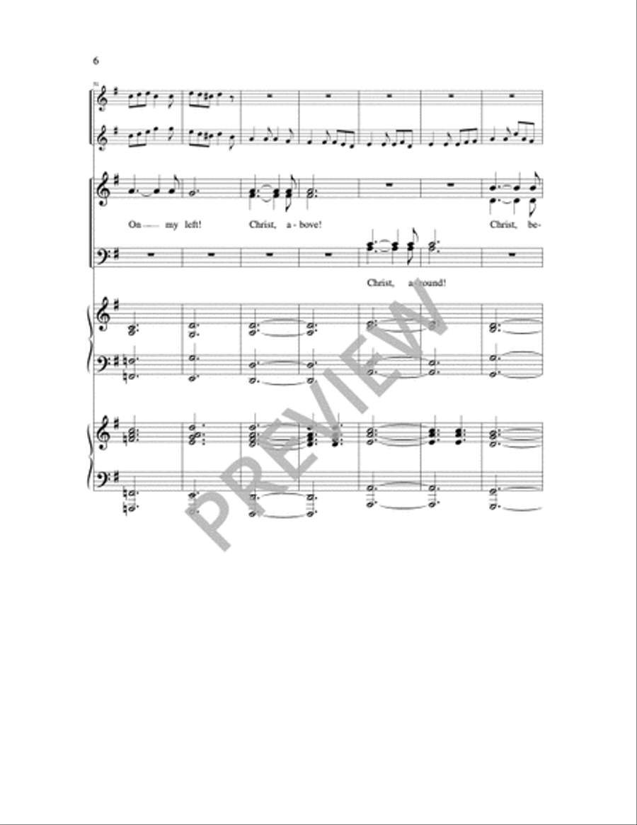 The Lorica of Ballyloughlin 4-Part scores gallery preview page 7