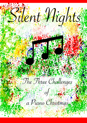 Book cover for Silent Nights: The Three Challenges of a Piano Christmas