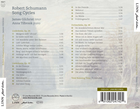Schumann: Song Cycles