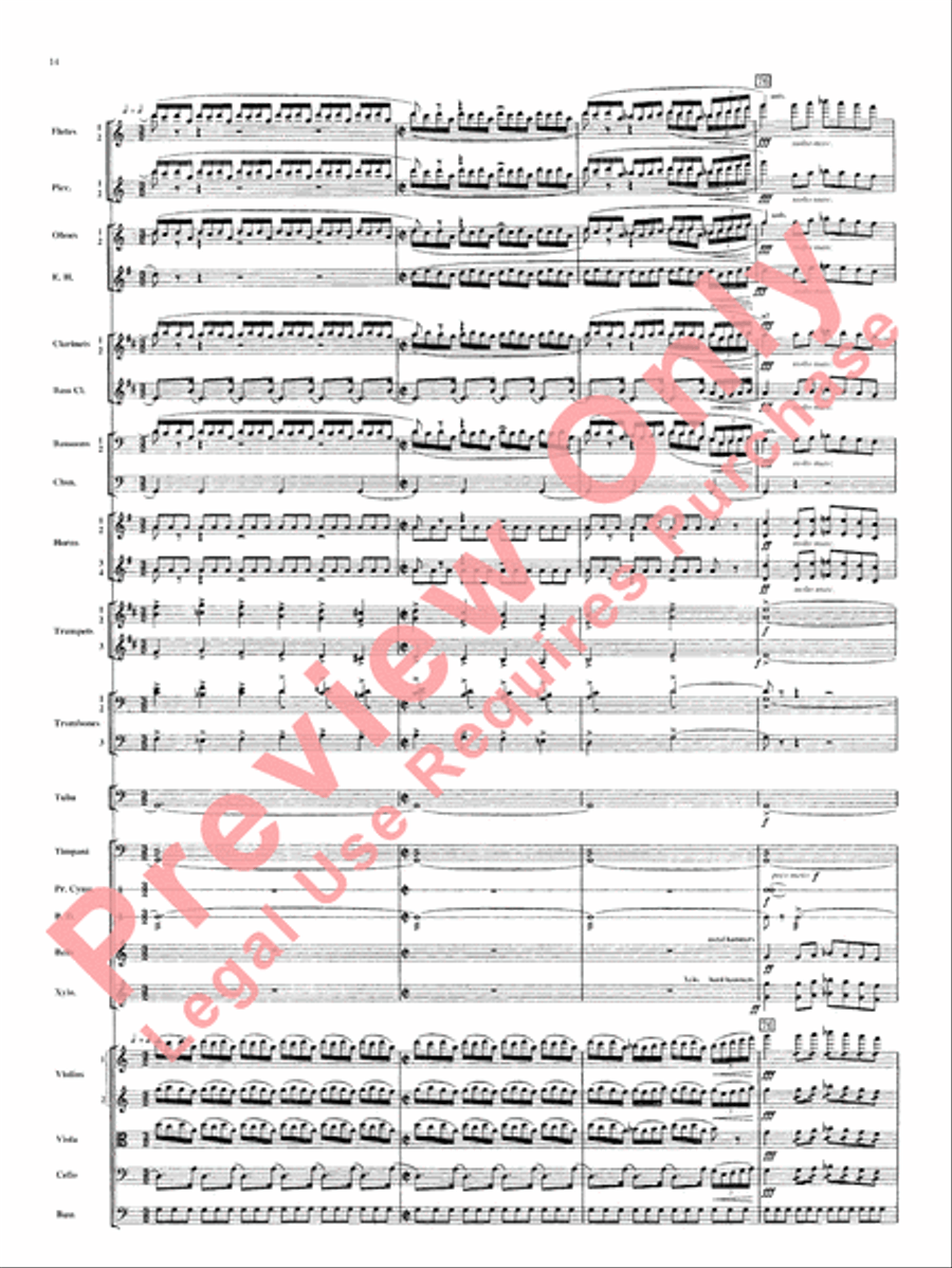Russian Christmas Music Russian Christmas Music Full Orchestra scores gallery preview page 17