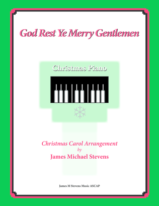 God Rest Ye Merry Gentlemen (Christmas Piano)