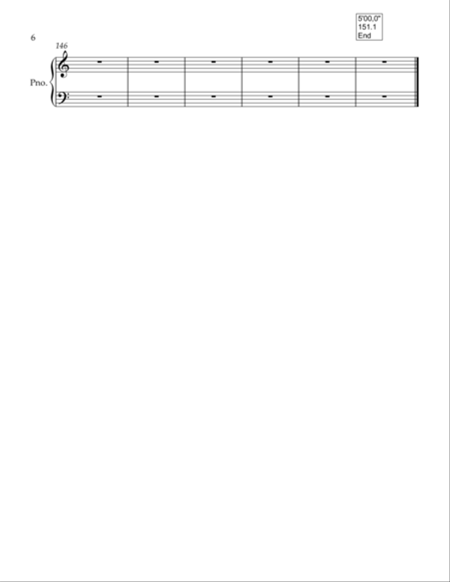 Famous For (i Believe) Piano Solo scores gallery preview page 6