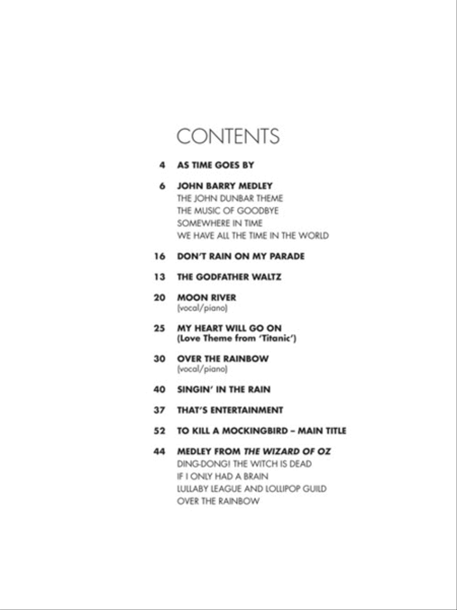 Golden Scores Piano Solo scores gallery preview page 2