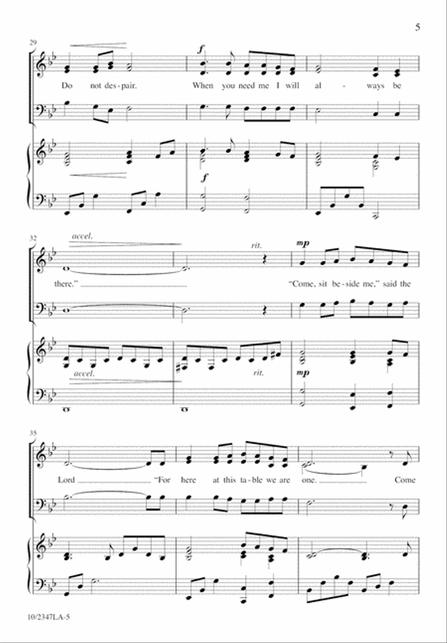 The Upper Room The Upper Room 3-Part scores gallery preview page 5