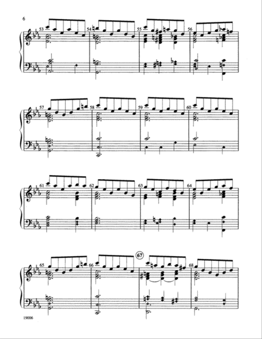 Built on a Rock Built on a Rock Handbell Choir scores gallery preview page 6