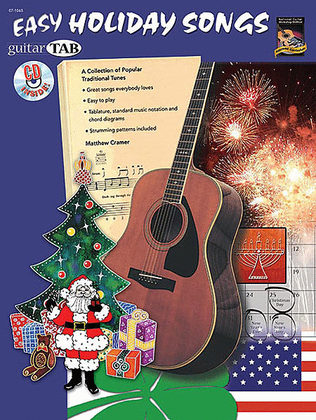 Book cover for Easy Holiday Songs