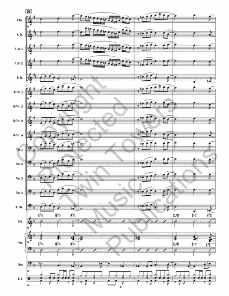 Sunset Key Sunset Key Jazz Ensemble scores gallery preview page 9