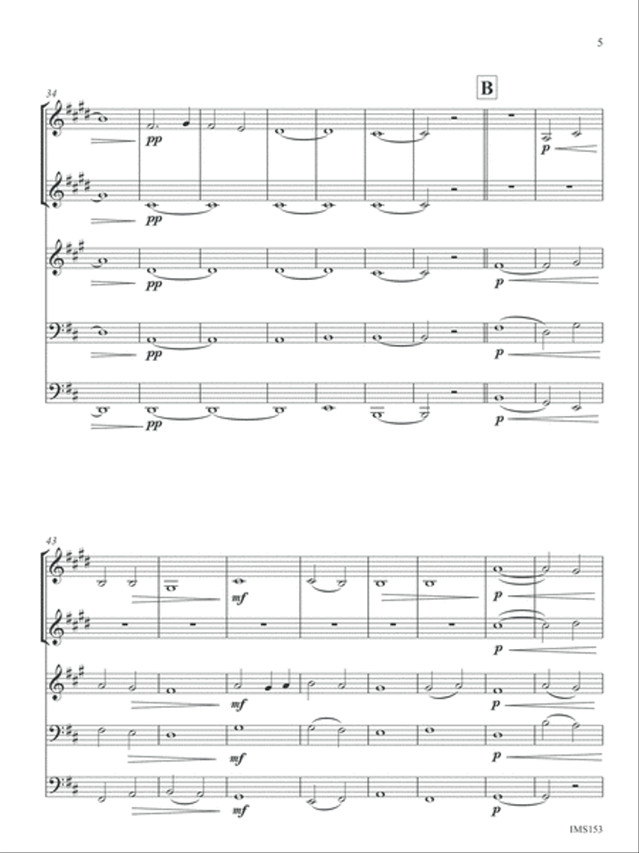 Salvation is Created Salvation is Created Brass Quintet scores gallery preview page 5