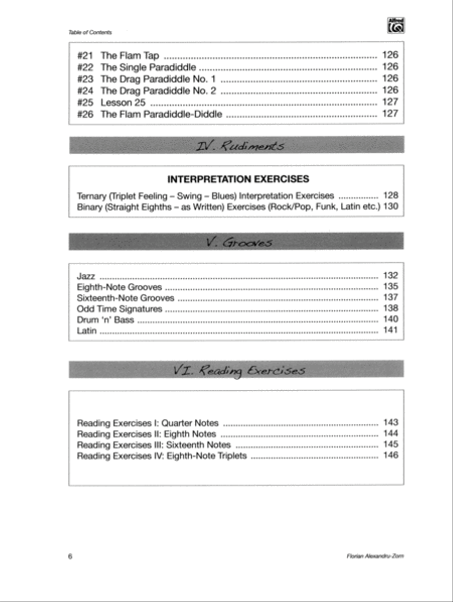 The Complete Guide to Playing Brushes Drum Set scores gallery preview page 4