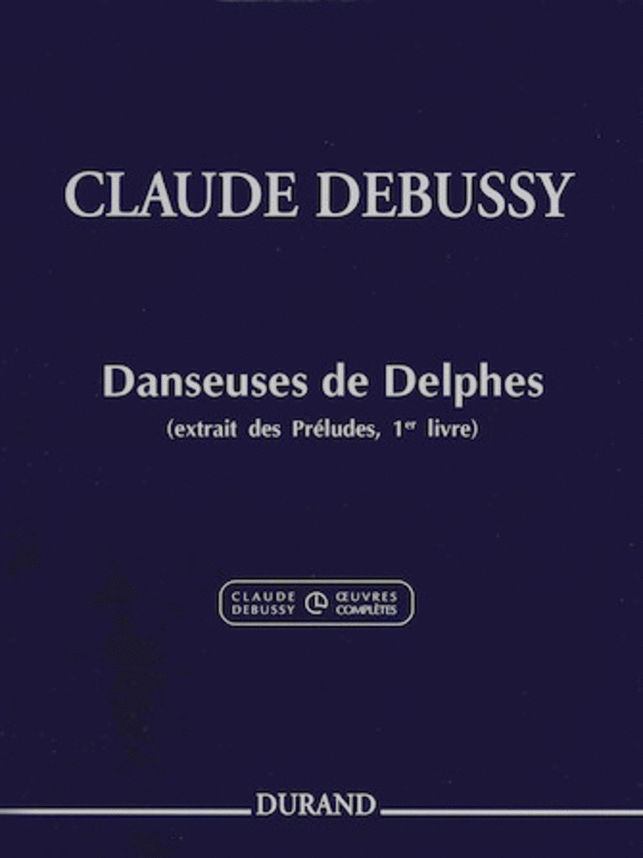 Claude Debussy - Danseuses de Delphes Piano Solo scores gallery preview page 1