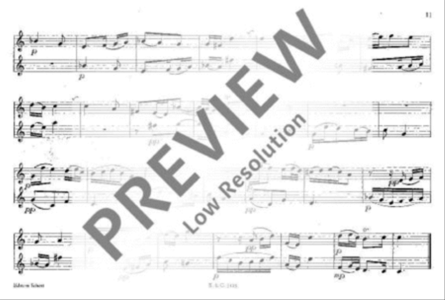 Movements by Bach Movements by Bach Soprano Recorder scores gallery preview page 14