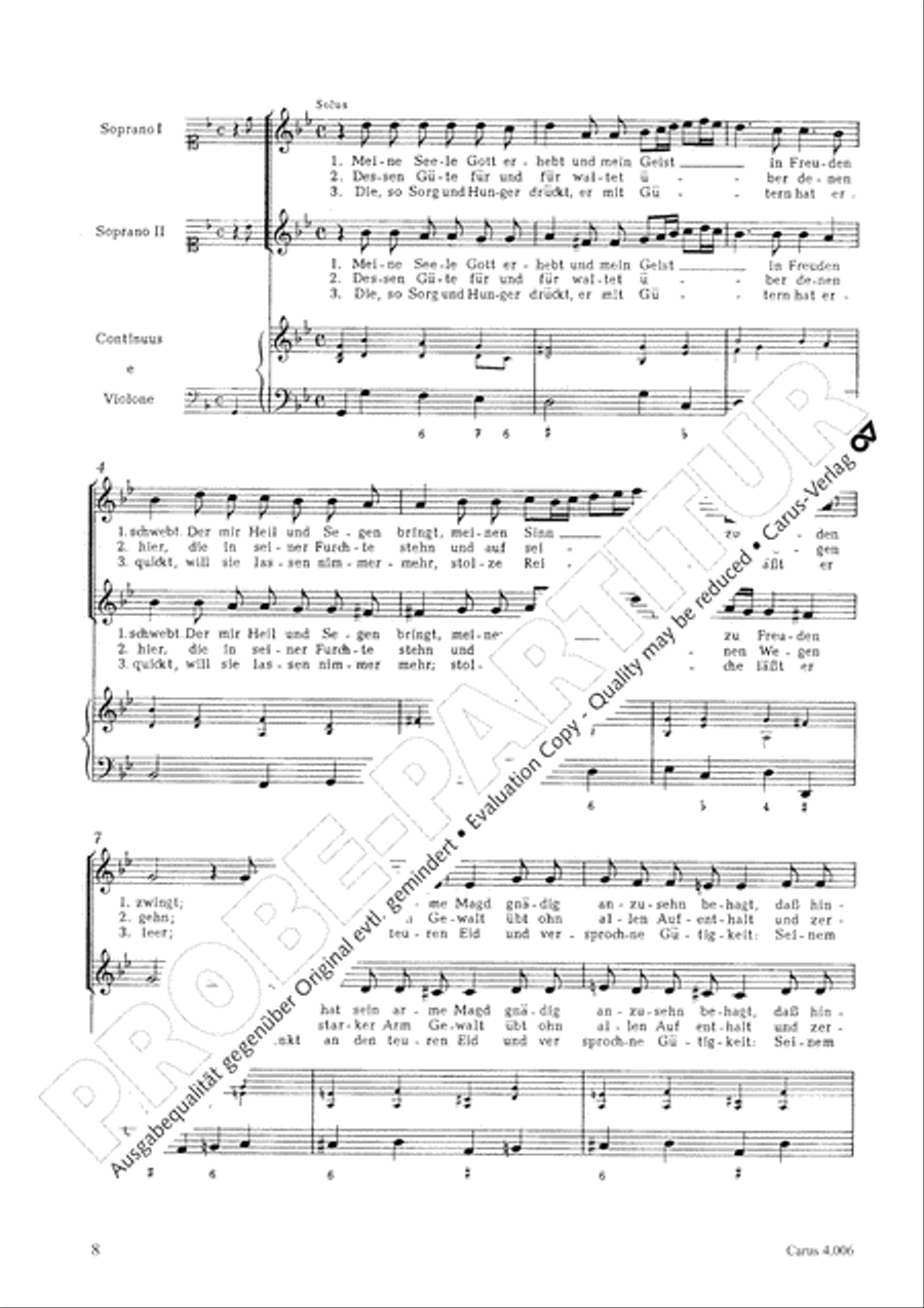 Ten motets Choir scores gallery preview page 10