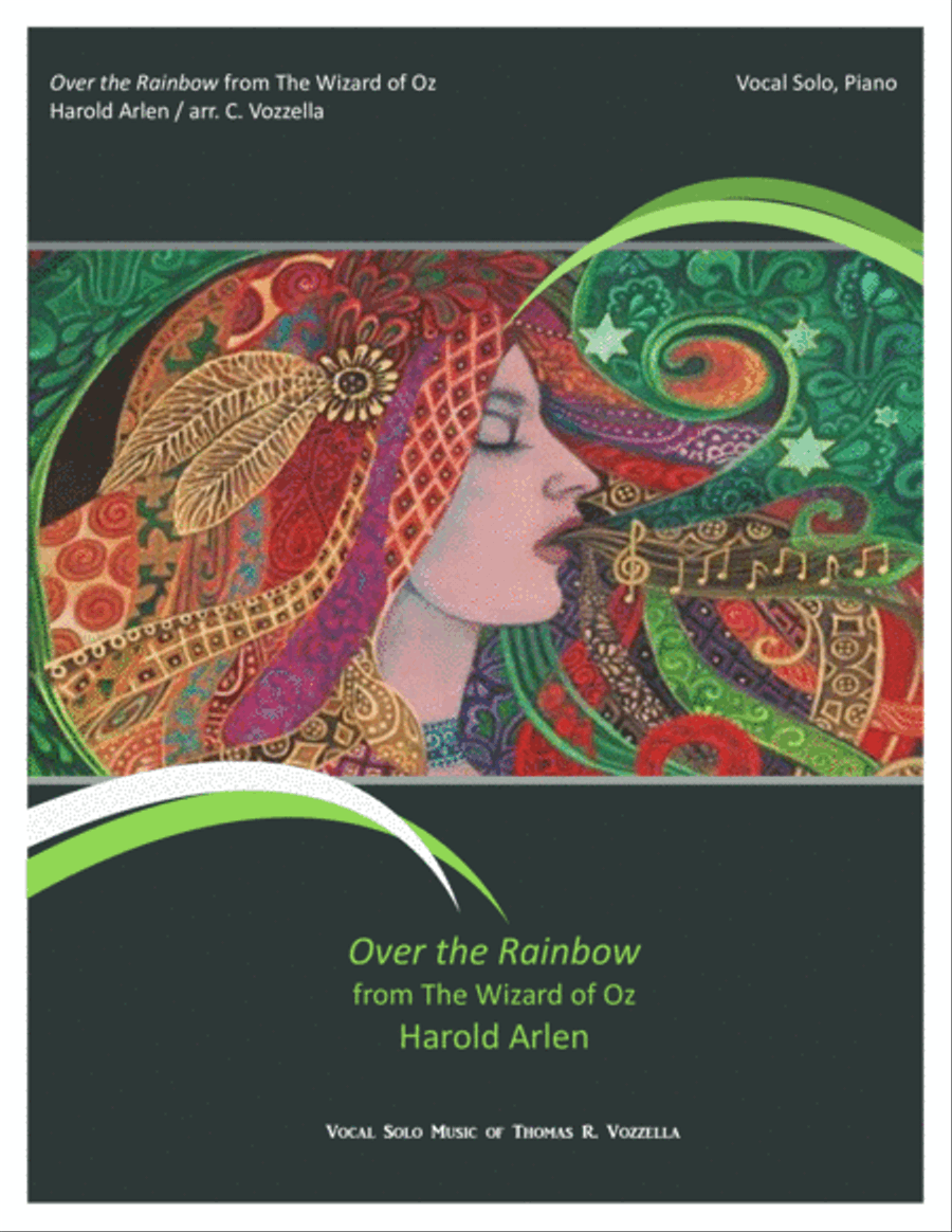 Over The Rainbow (from The Wizard Of Oz) Voice scores gallery preview page 1