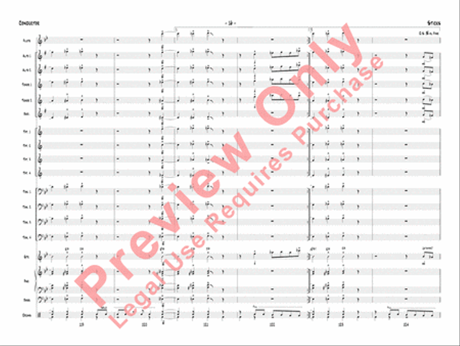 Sticks Sticks Jazz Ensemble scores gallery preview page 19