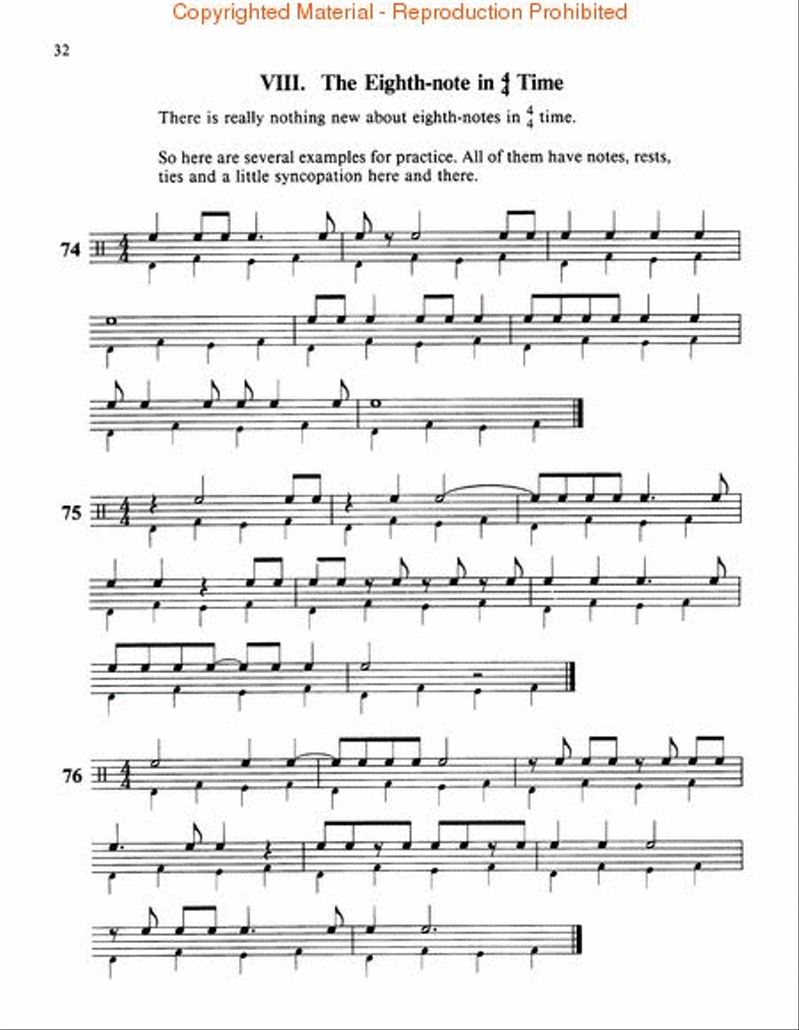 Basic Rhythmic Training Collection / Songbook scores gallery preview page 3