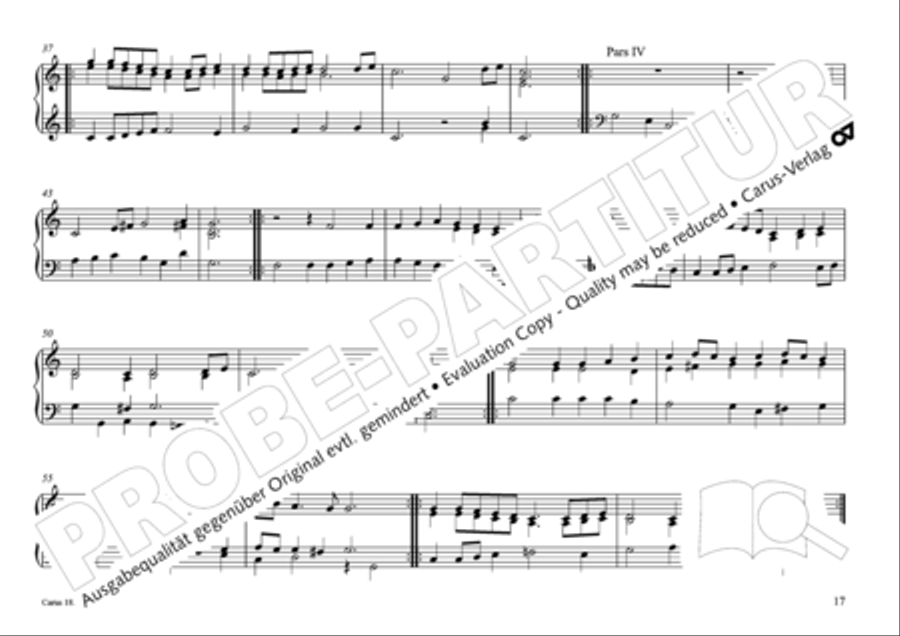 Pastoral music for organ, vol. 2: Germany, Bohemia, Austria, South Tyrol Organ Solo scores gallery preview page 18